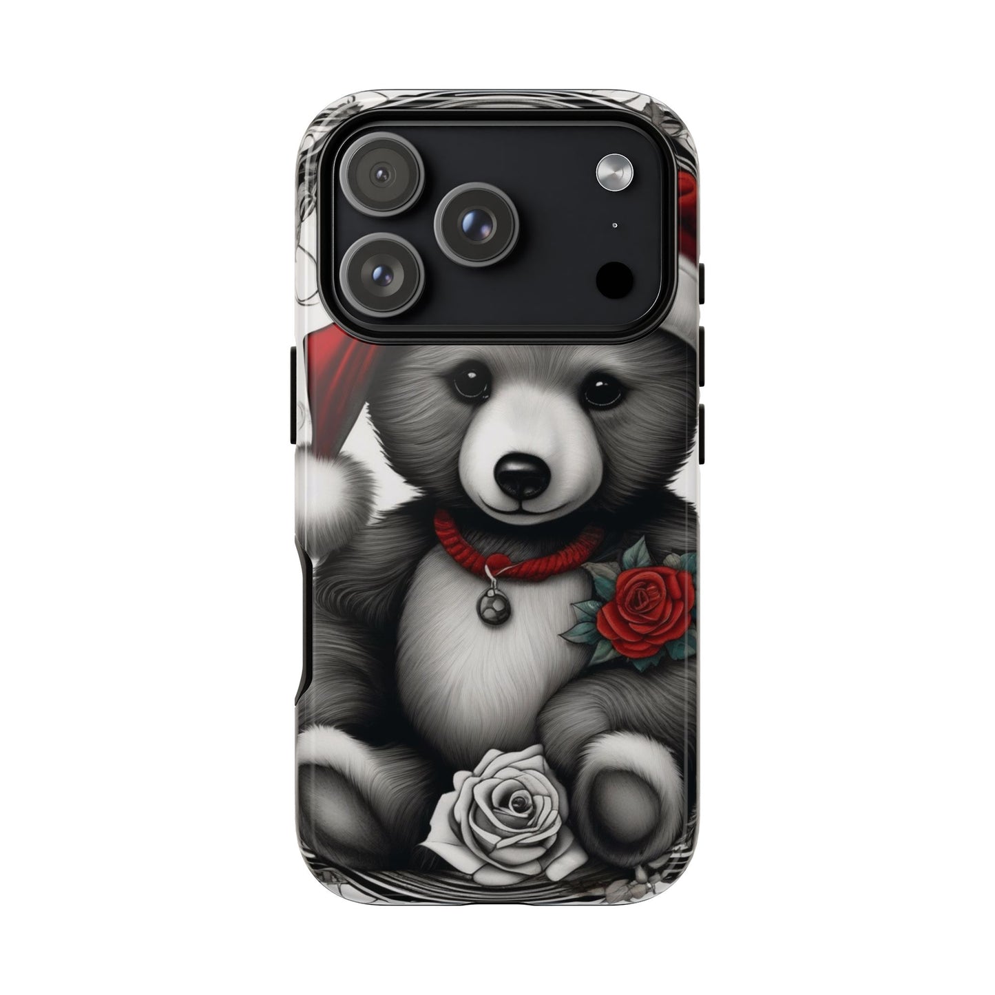 Frost Bear Tough Case – Holiday Rose Edition