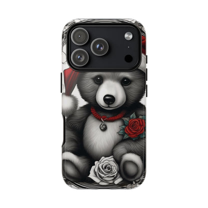 Frost Bear Tough Case – Holiday Rose Edition
