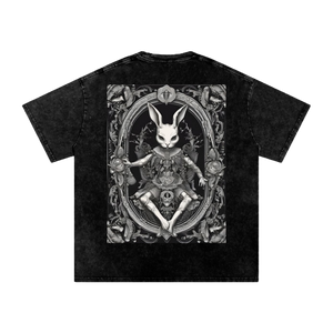Inked Legacy - Acid Wash Rabbit of Shadows Tee