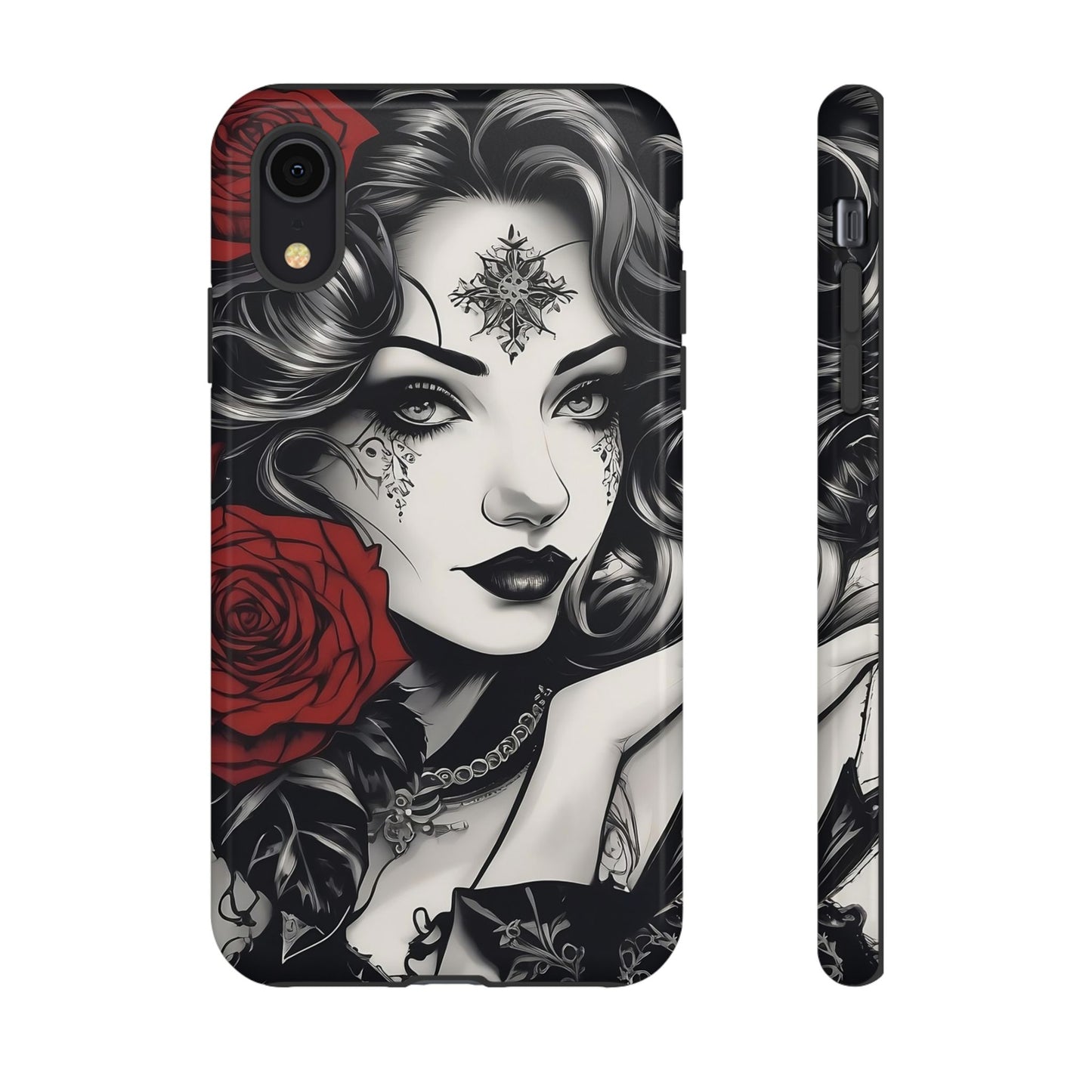 Crimson Muse Tough Case – Rose Ink Edition