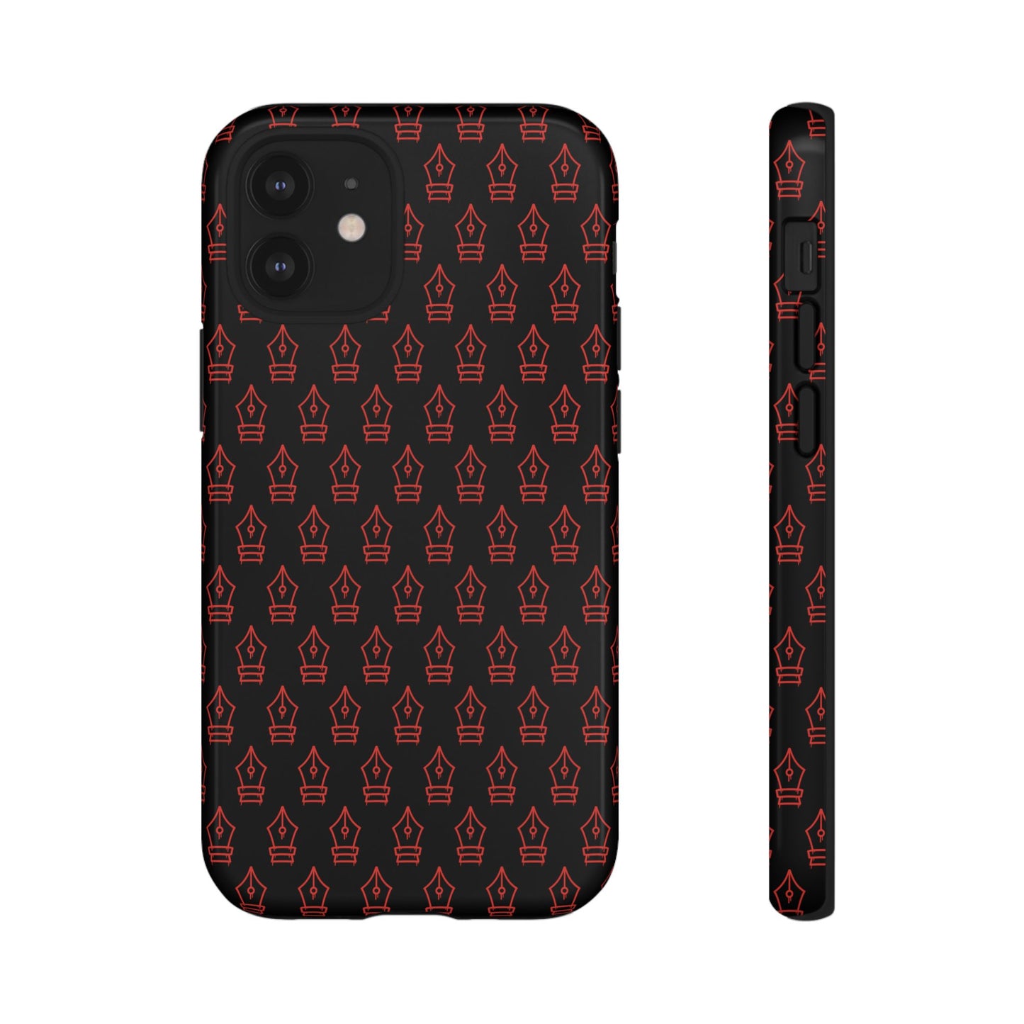 Inked Legacy Pattern Tough Case – Red Script Edition