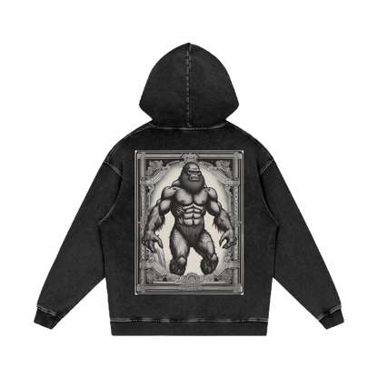 Inked Legacy - Acid Wash Beast Hoodie