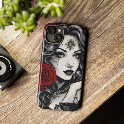 Crimson Muse Tough Case – Rose Ink Edition