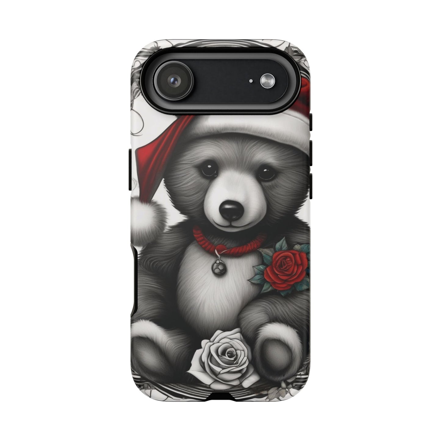 Frost Bear Tough Case – Holiday Rose Edition