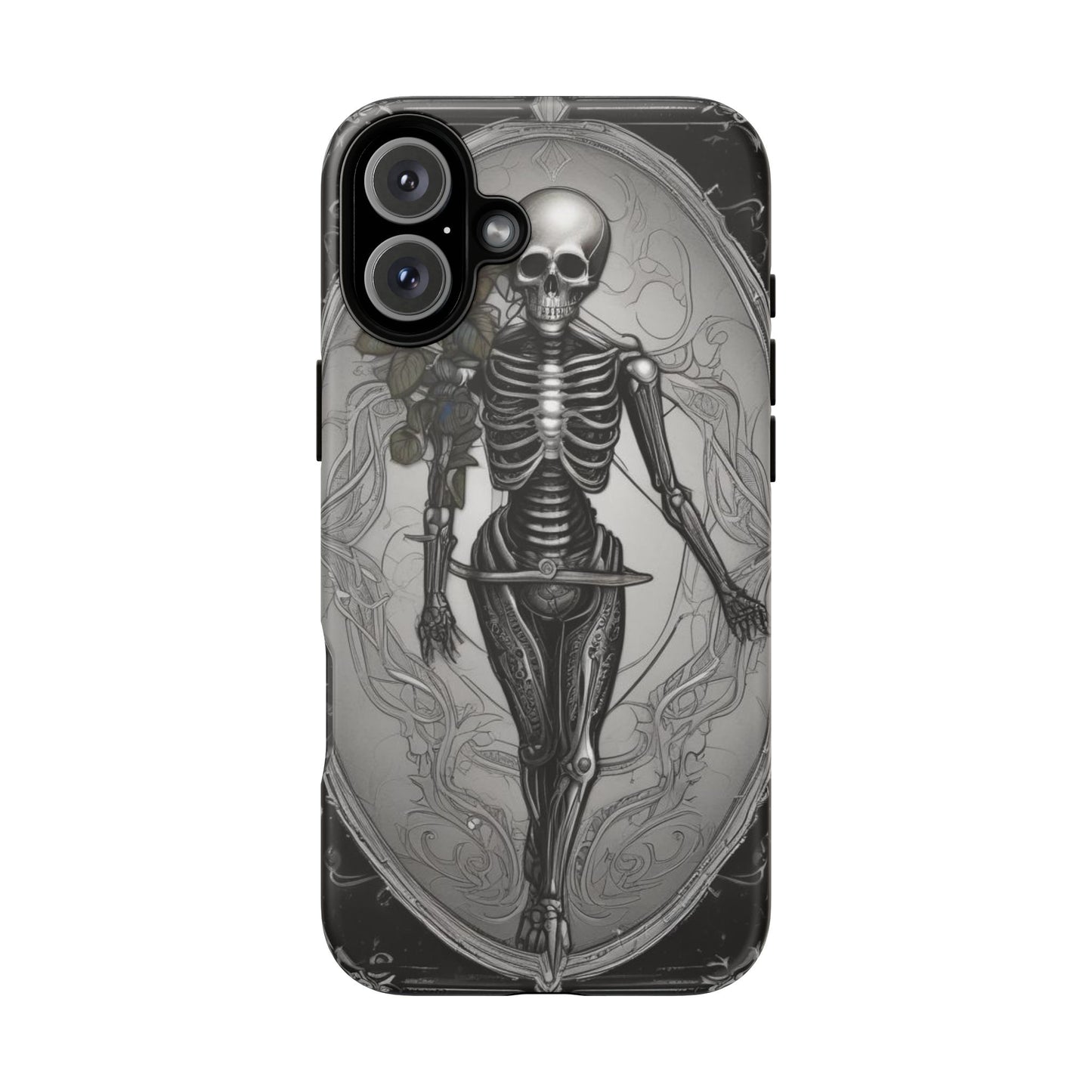 Eternal Bloom Tough Case – Skeleton Rose Edition