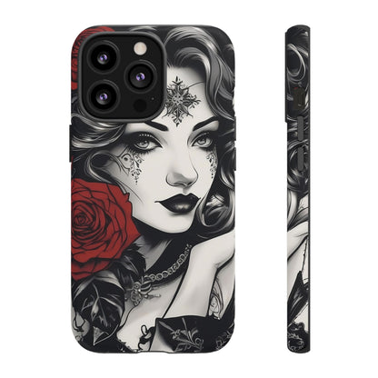 Crimson Muse Tough Case – Rose Ink Edition