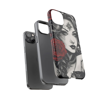 Crimson Muse Tough Case – Rose Ink Edition