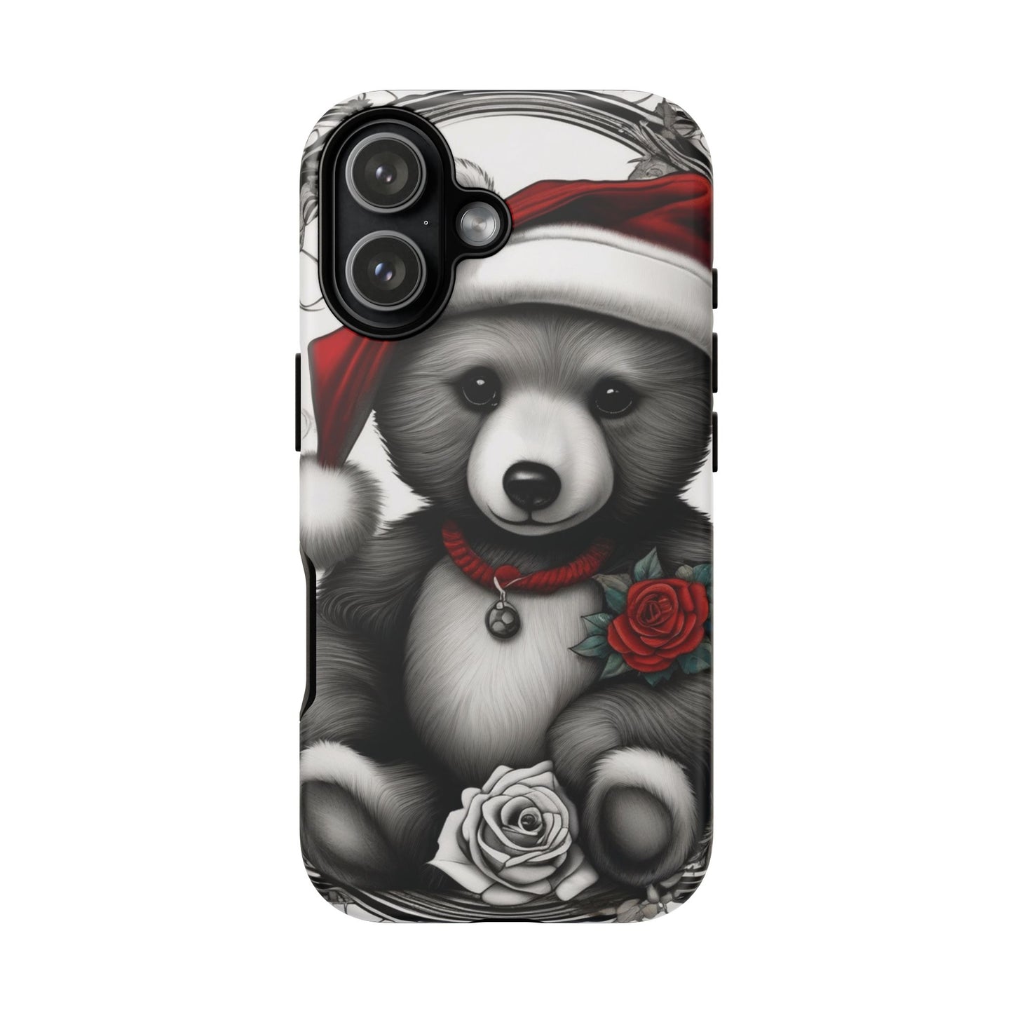 Frost Bear Tough Case – Holiday Rose Edition