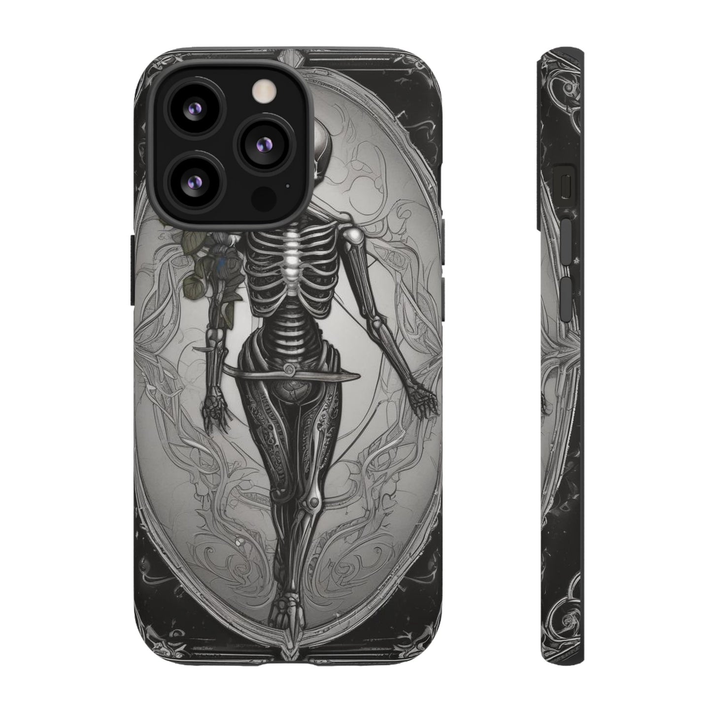 Eternal Bloom Tough Case – Skeleton Rose Edition