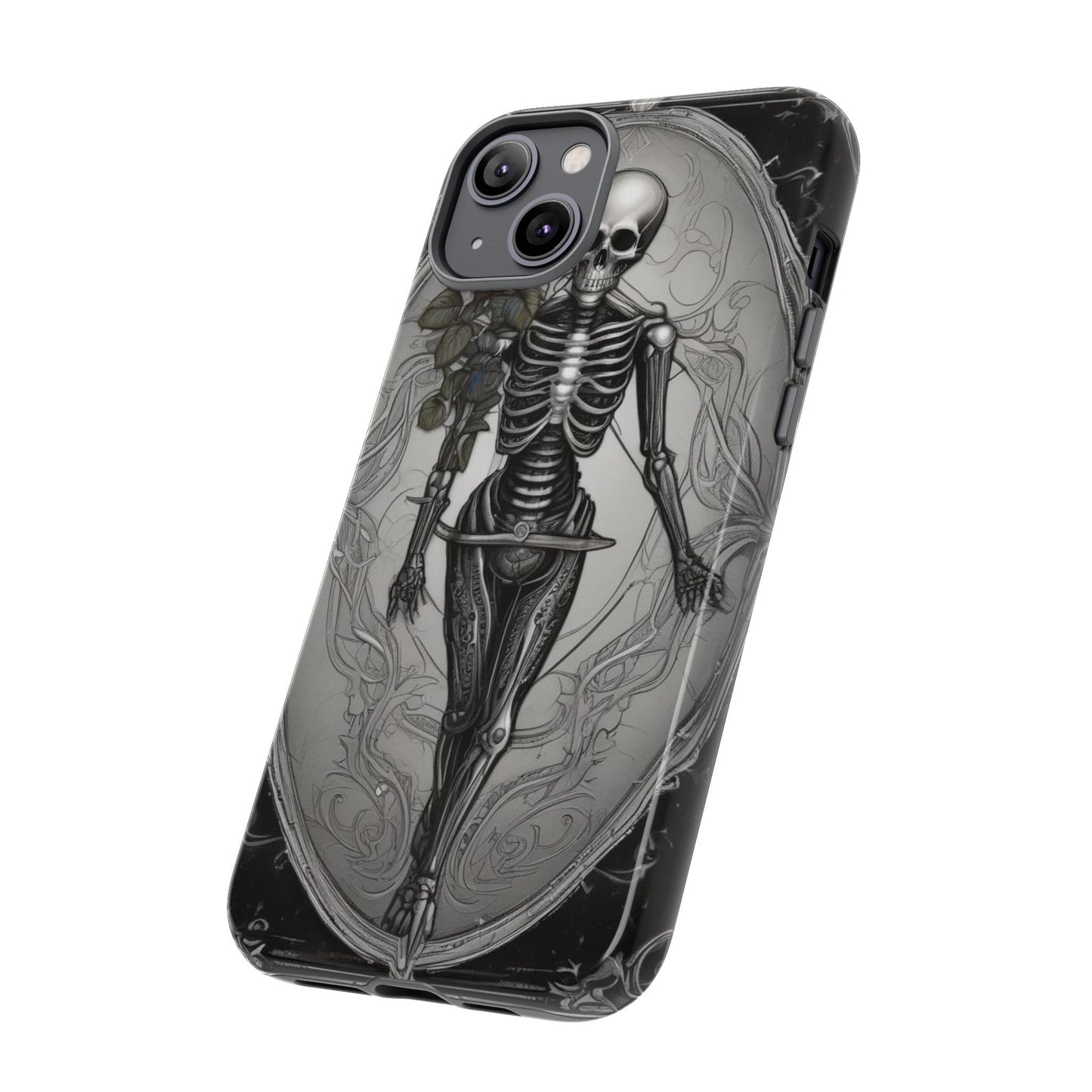 Eternal Bloom Tough Case – Skeleton Rose Edition
