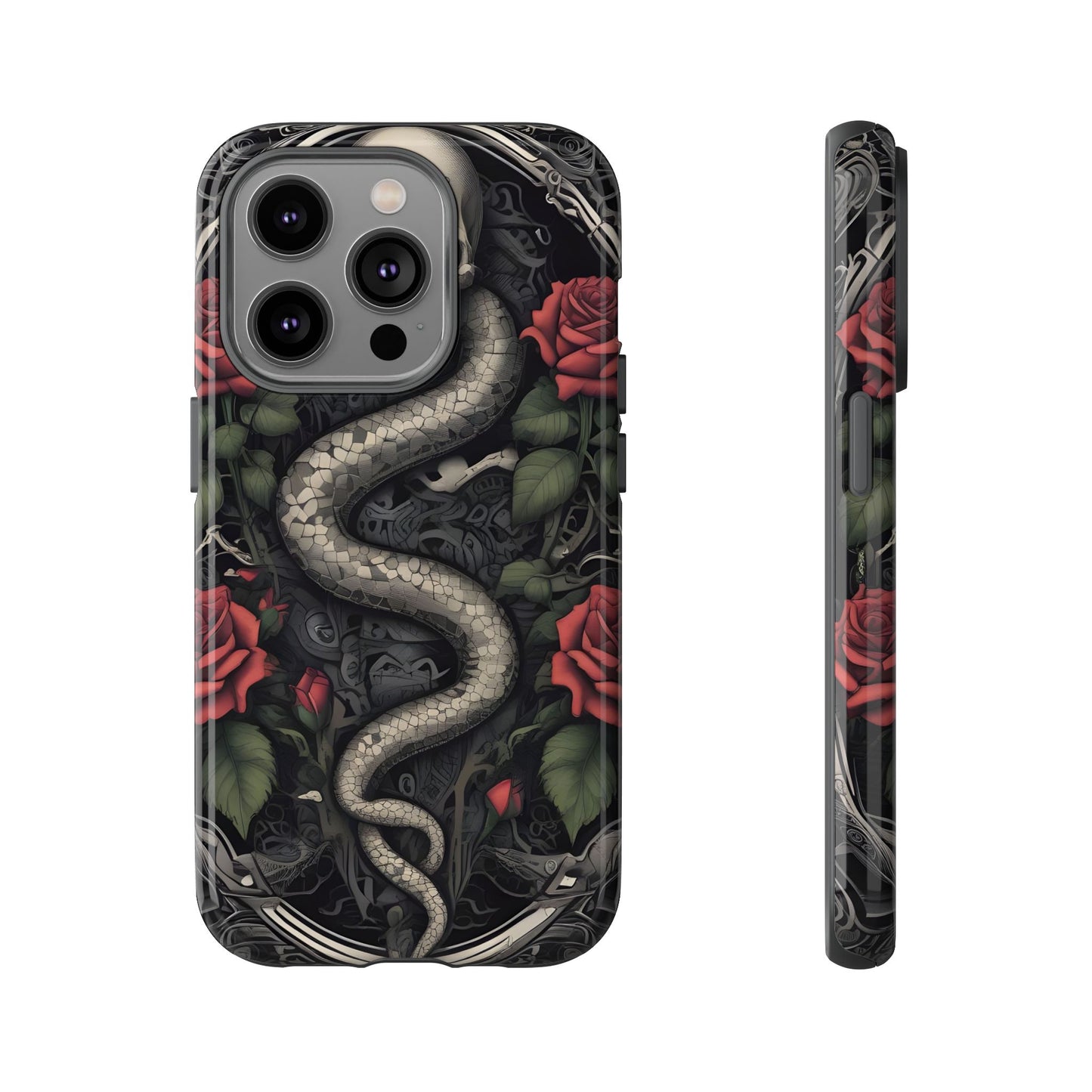 Serpent’s Kiss Tough Case – Crimson Skull Edition
