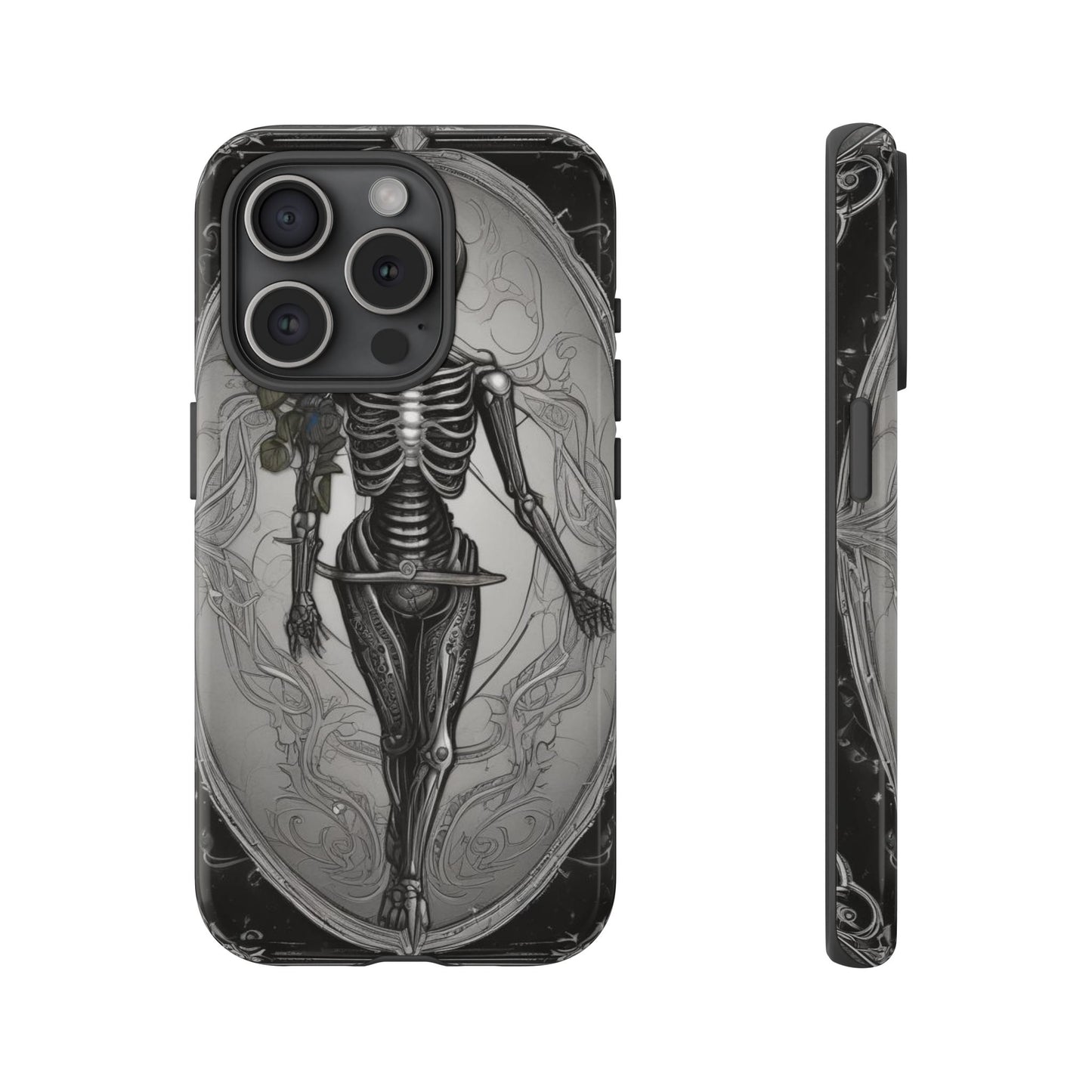 Eternal Bloom Tough Case – Skeleton Rose Edition