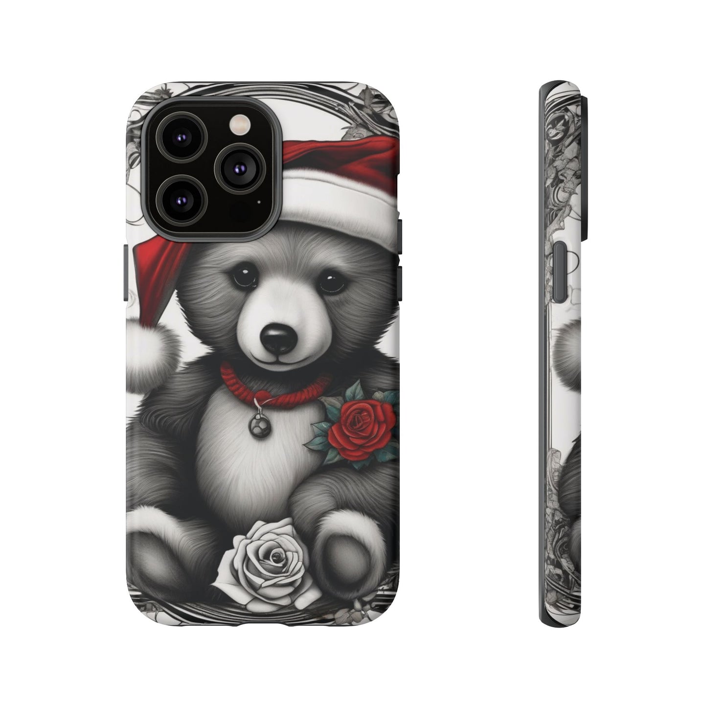 Frost Bear Tough Case – Holiday Rose Edition