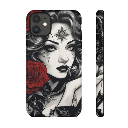 Crimson Muse Tough Case – Rose Ink Edition