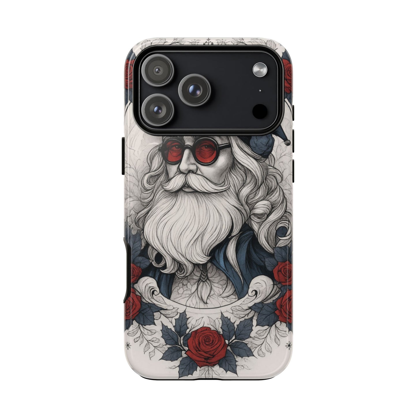 Vintage Frost Saint Tough Case – Red Rose Edition