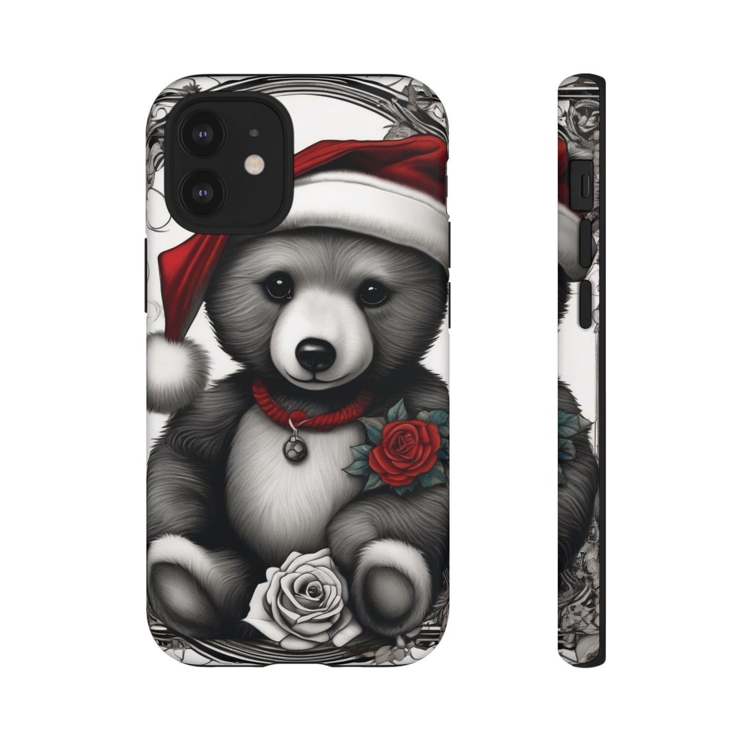Frost Bear Tough Case – Holiday Rose Edition