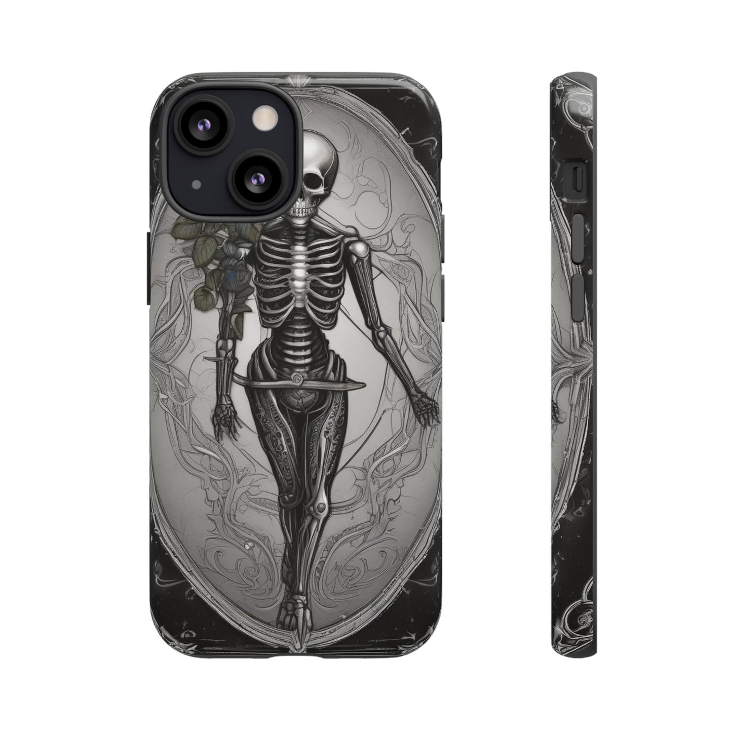 Eternal Bloom Tough Case – Skeleton Rose Edition