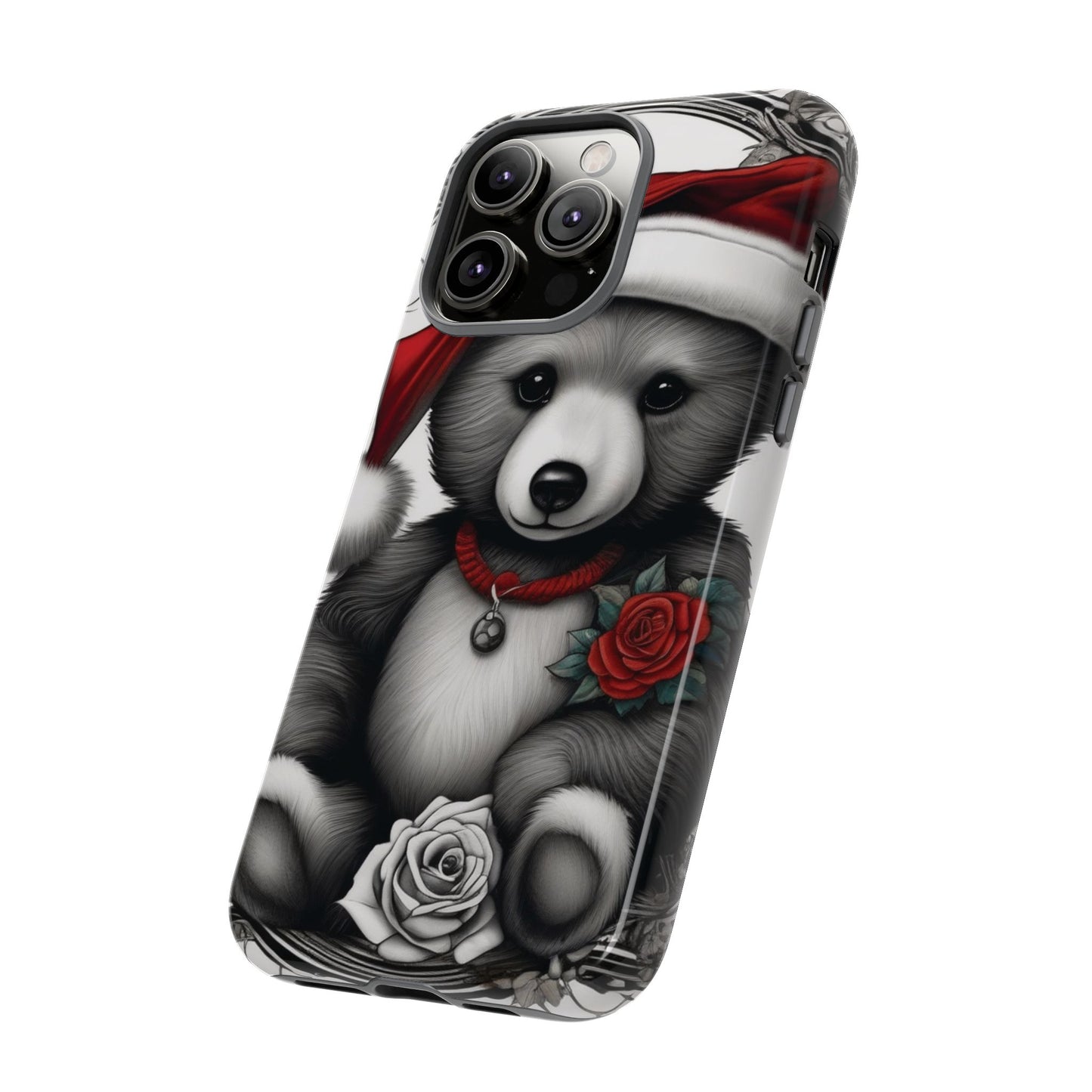 Frost Bear Tough Case – Holiday Rose Edition