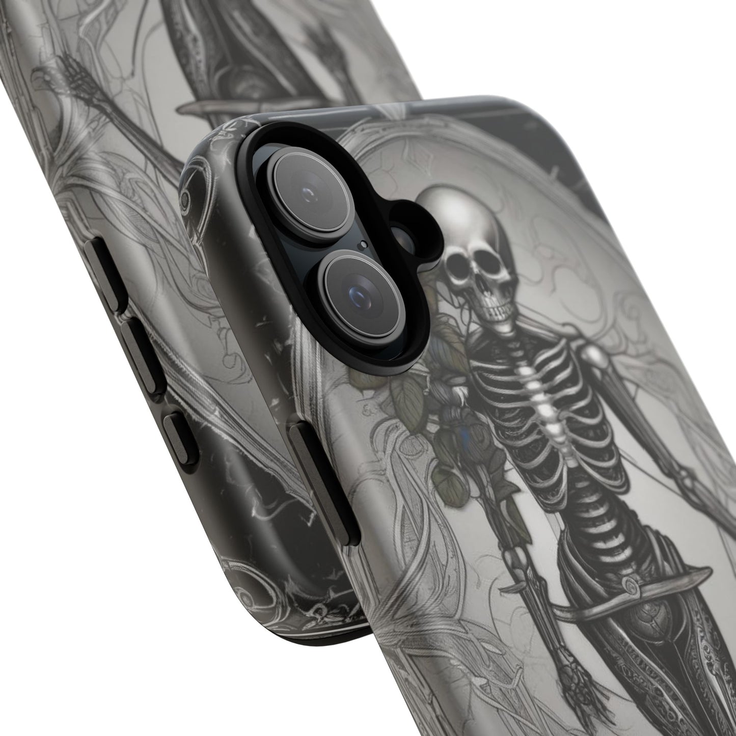 Eternal Bloom Tough Case – Skeleton Rose Edition