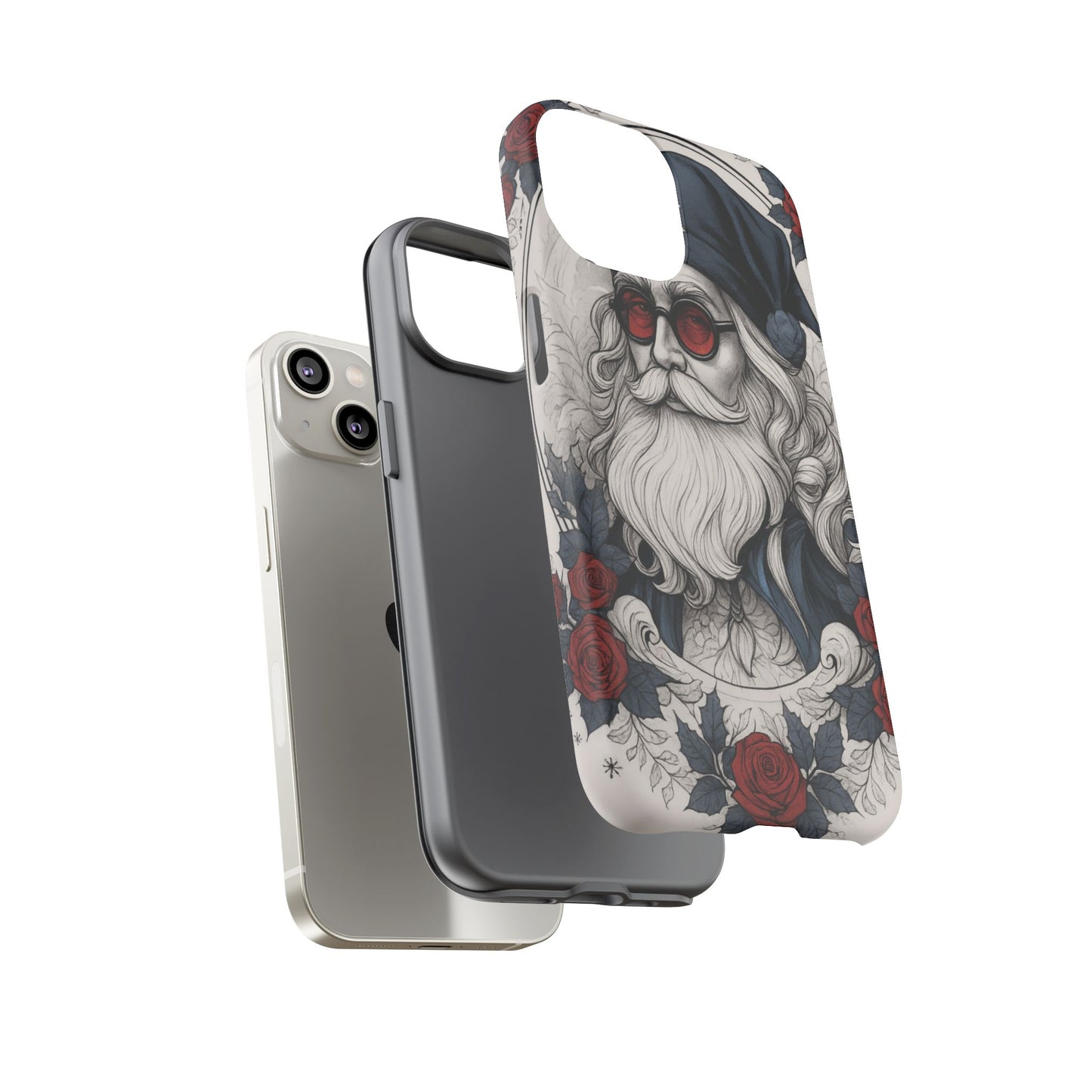 Vintage Frost Saint Tough Case – Red Rose Edition