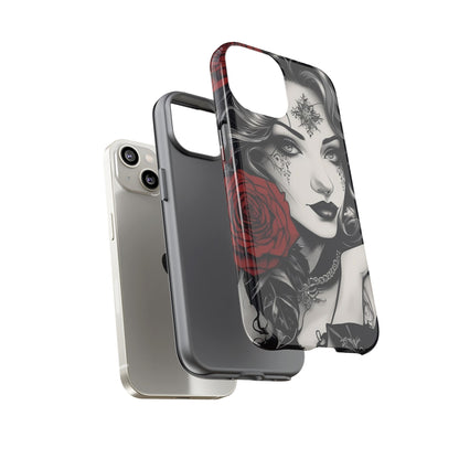 Crimson Muse Tough Case – Rose Ink Edition