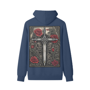 Inked Legacy - Classic Rose & Steel Hoodie