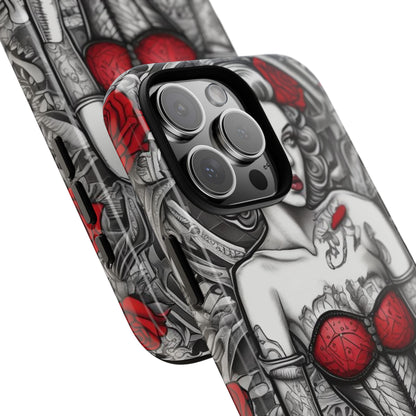 Scarlet Siren Tough Case – Rose Tattoo Edition