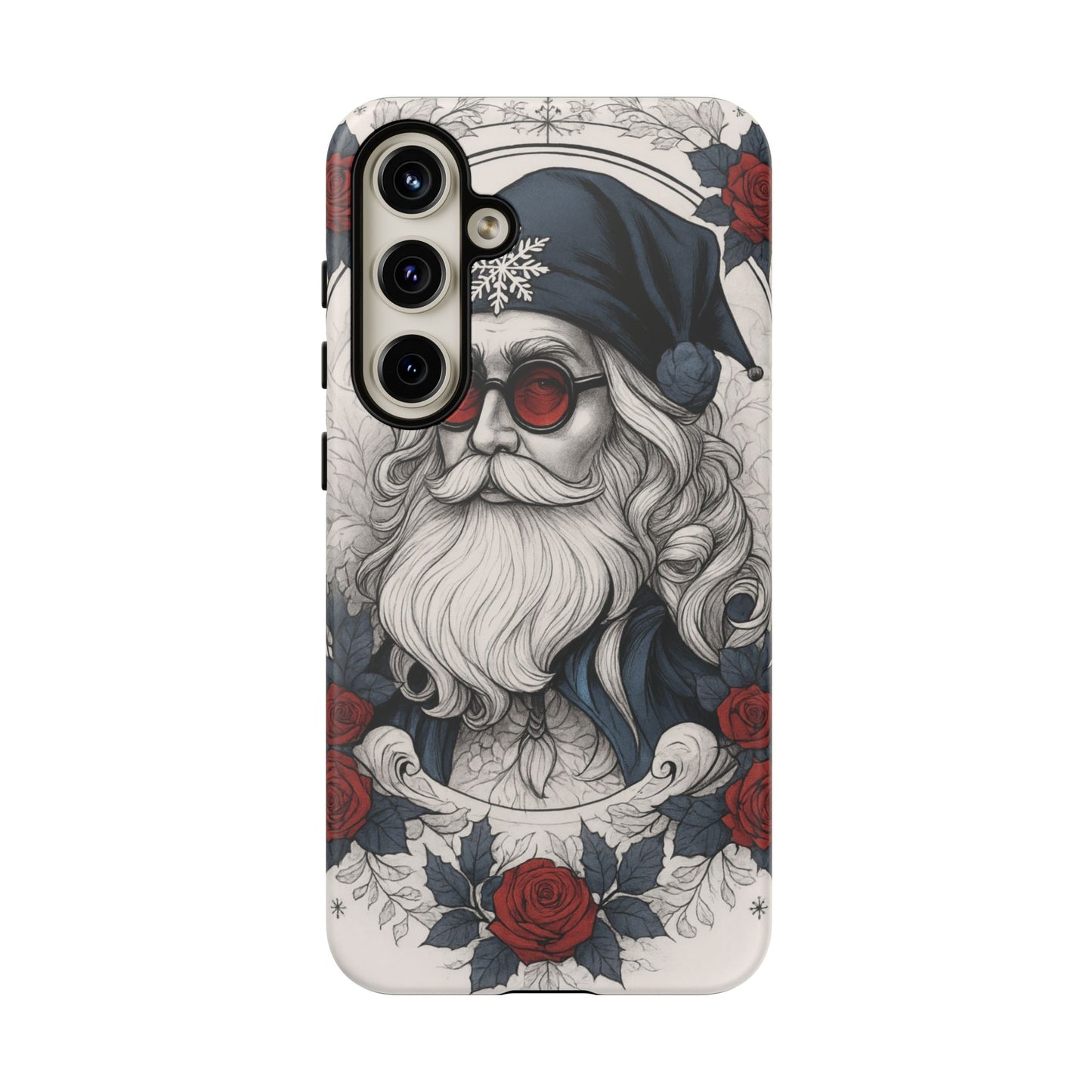 Vintage Frost Saint Tough Case – Red Rose Edition