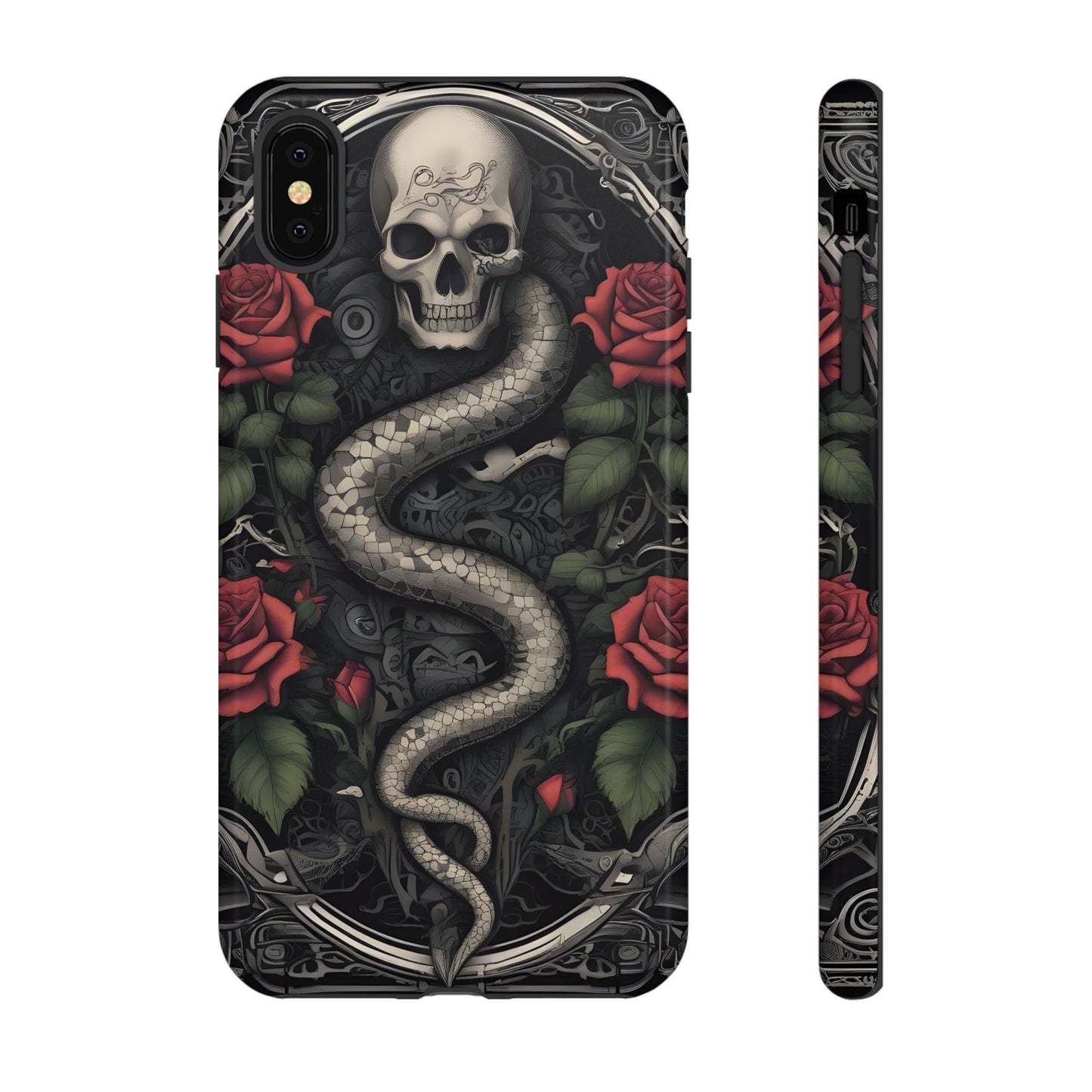 Serpent’s Kiss Tough Case – Crimson Skull Edition