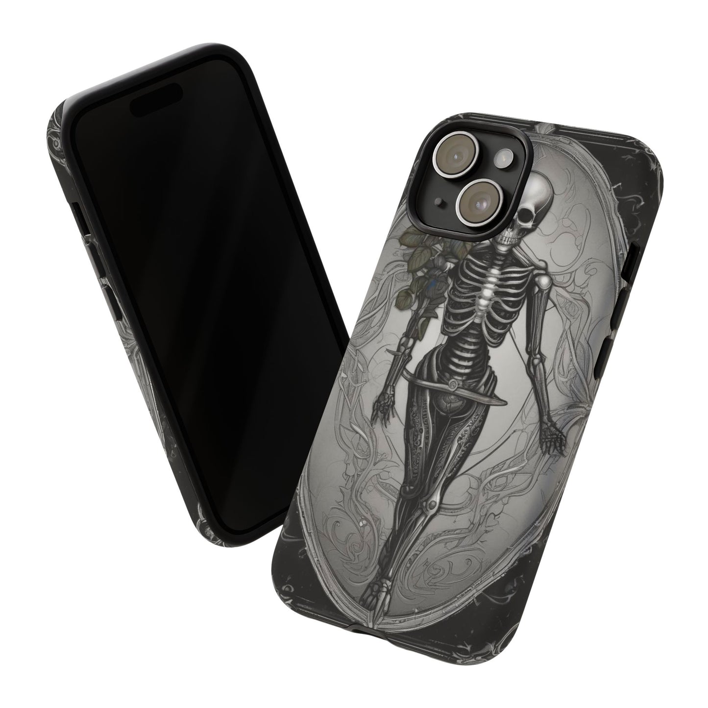 Eternal Bloom Tough Case – Skeleton Rose Edition