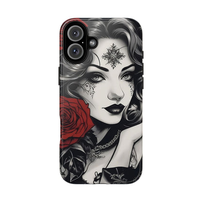 Crimson Muse Tough Case – Rose Ink Edition
