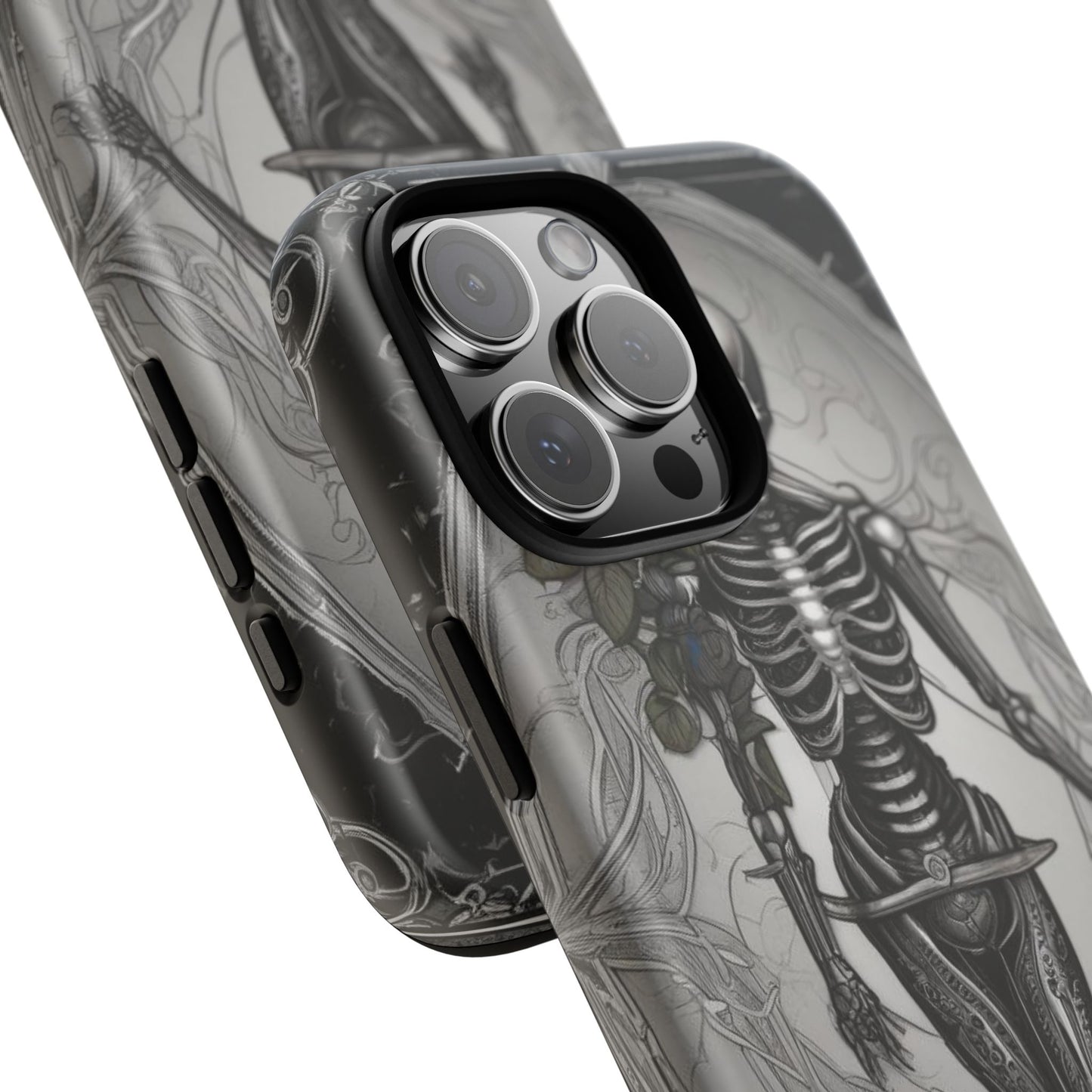 Eternal Bloom Tough Case – Skeleton Rose Edition