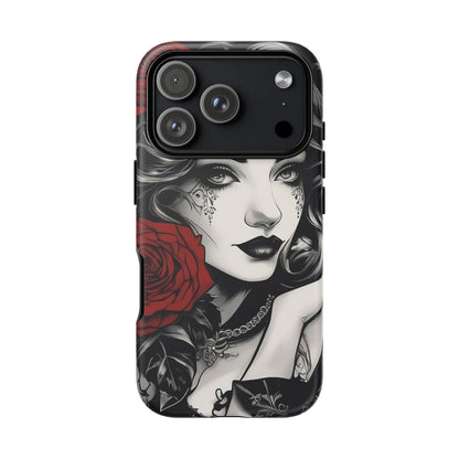 Crimson Muse Tough Case – Rose Ink Edition