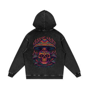 Inked Legacy -Dark Mushroom skull