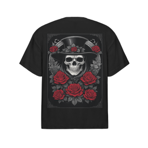 Inked Legacy - “Crimson Reaper” – Premium Black Tee