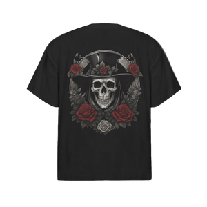 Inked Legacy - “Death Blooms” – Premium Black Tee